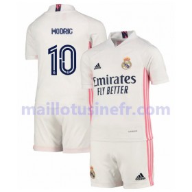 Maillot de Foot Real Madrid Luka Modrić 10 Domicile 2020-21 - Enfant